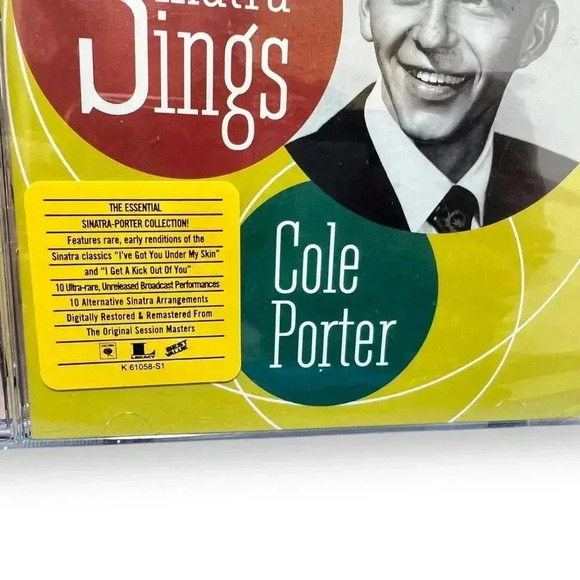 Sinatra Sings Cole Porter by Frank Sinatra 2003, CD NEW - Picture 2 of 7